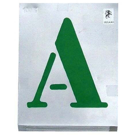 SET STENCIL LETTERE alfabeto lettere numero stencil in plastica grandi  lettere grandi EUR 2,87 - PicClick IT