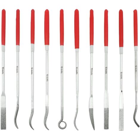 SET DI AGHI DIAMANTATI YATO 10 pezzi/140 mm 6145
