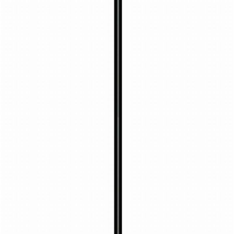 Set di aste in alluminio (2X1250 mm) La Croisee Ds Nero RAL9005 B3 - DS7231-013