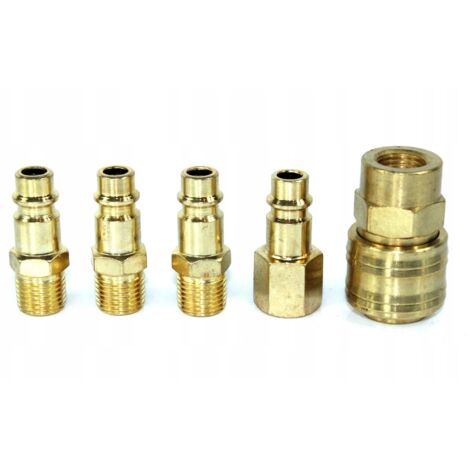 SET DI ATTACCO RAPIDO 1/4” 5 pz