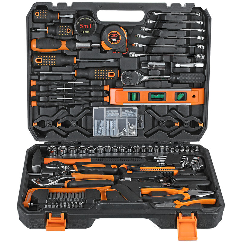 168 pezzi Set di attrezzi Cassetta degli attrezzi