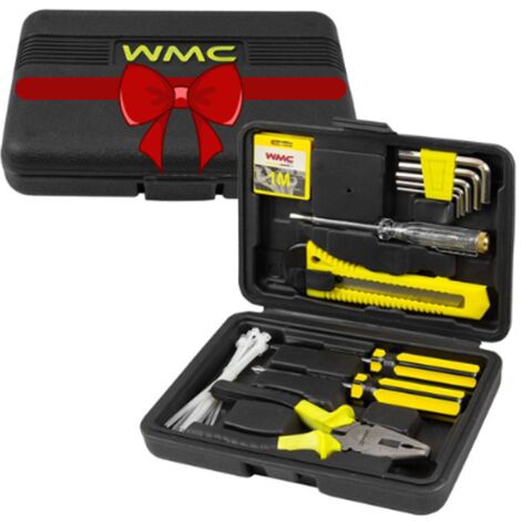 SET DI ATTREZZI WMC 33 PEZZI CHIAVI, CACCIAVITI E PUNTE - il regalo perfetto