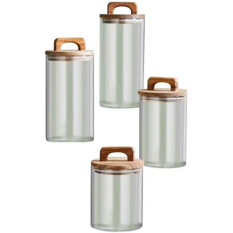 Set di barattoli per la conservazione Set 18 Cmx10 Cm 100% Bicchiere da bere