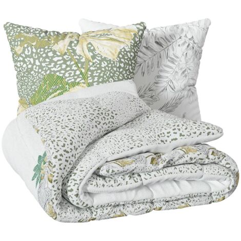 Set di biancheria da letto Monstera in cotone 240x220cm - Atmosphera créateur d'intérieur