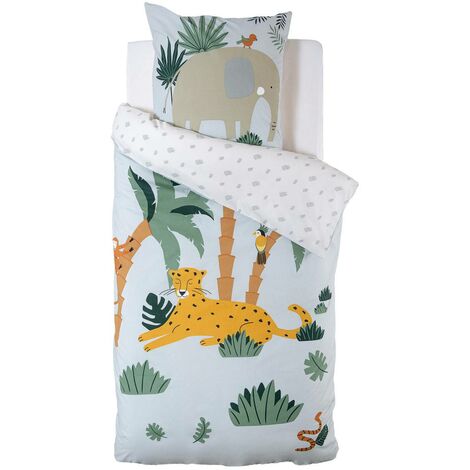 Set di biancheria da letto jungle in cotone 240x220cm - set di