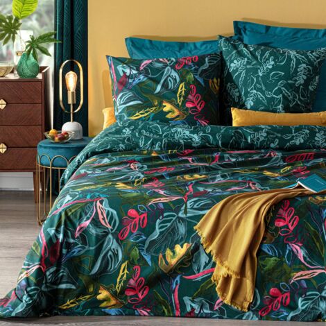 Douceur d 'Intérieur Duvet Cover Set, Polyester, Multicoloured, Polyester, Multi