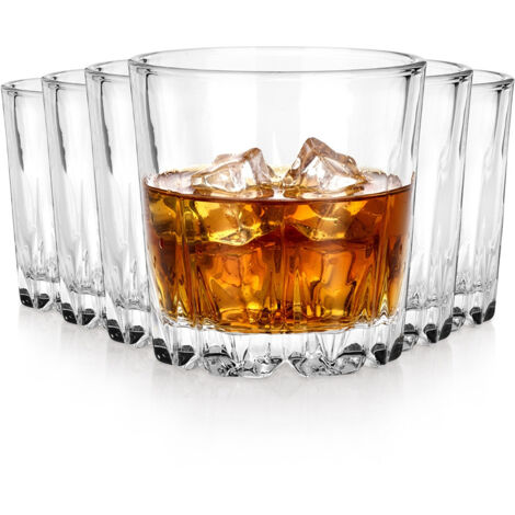 SET DI BICCHIERI DA SUCCO PER WHISKY E DRINK, 280 ML, 6 PEZZI