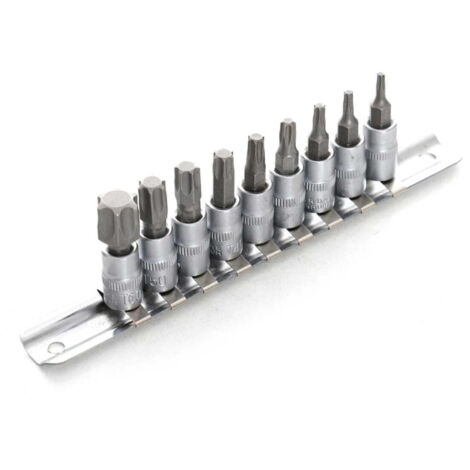 Set di bussole da 1/4" 9 pezzi KD10241