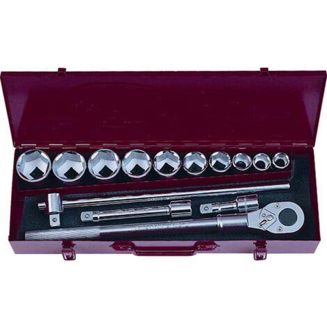 SET DI BUSSOLE E ACCESSORI PER IMPIEGHI GRAVOSI 3/4 ESAGONO 22-50