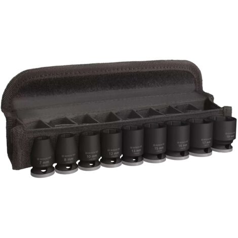 Set di bussole PRO Impact, 3/8", Standard, 9 pezzi (quantità sconosciuta)