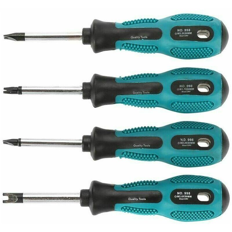 Set di cacciaviti, 4 pezzi Cacciavite con punta