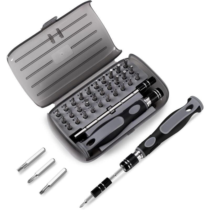 Image of Set di cacciaviti di precisione 32 in 1 - Mini set di cacciaviti magnetici, kit fai da te per la riparazione di dispositivi elettronici, strumento