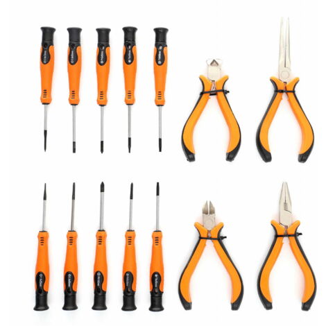 Set di cacciaviti e pinze 14 pezzi KD10894