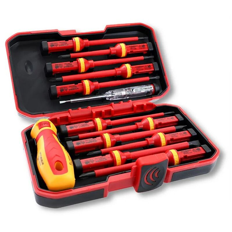 Set di cacciaviti isolati da 1000 v Punte a vite