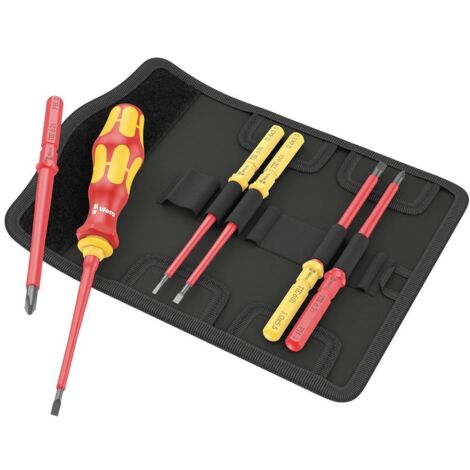 Set di cacciaviti Kraftform Kompakt VDE 7 pezzi universale 1 TIE, 7 pezzi