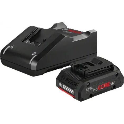 Set di caricabatterie e batterie ricaricabili BOSCH ProCORE 4 Ah 18 V
