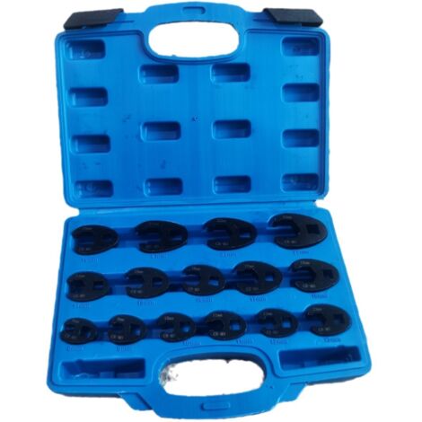 Set di chiavi a brugola da 15 pezzi, 1/2 3/8", set di chiavi a forchetta metriche, set di bussole, chiave per dadi svasati, 8-24 mm