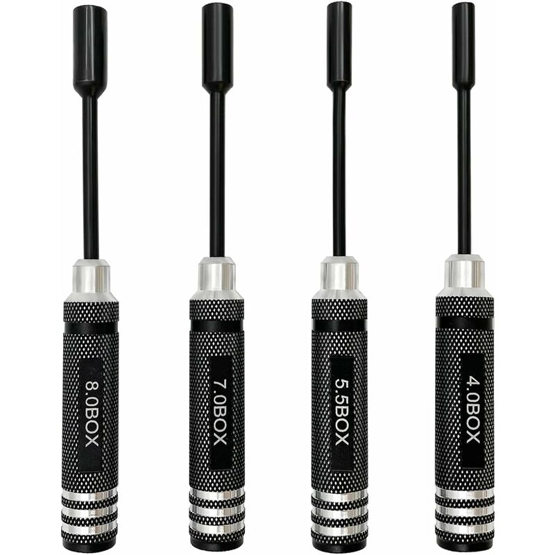 Set di chiavi a brugola in metallo rc da 4 pezzi