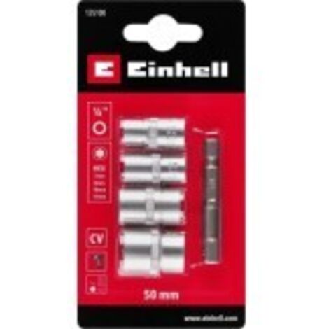 SET DI CHIAVI A BUSSOLA 7/8/10/13 CON ADATTATORE 1/4" - 5PZ.