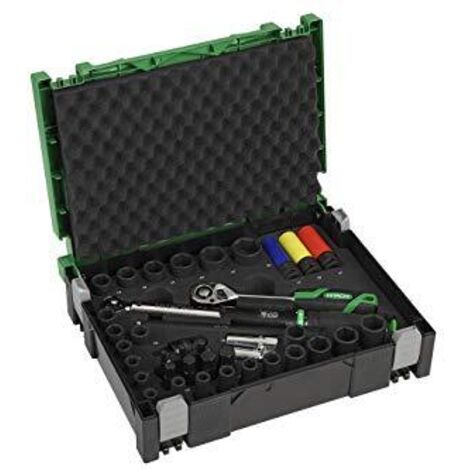 Set di Chiavi a Cricchetto 39 Pezzi + bussole in HitCase - HIKOKI 95000572