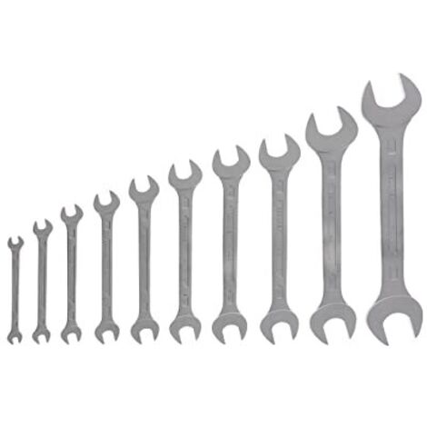 Set di chiavi a doppio bocchettone 6-100 10 pezzi. SW6-32mm acciaio CV verniciato