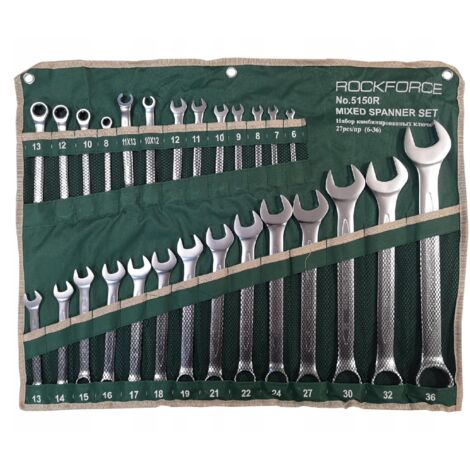 SET DI CHIAVI A FORCHETTA 27 PEZZI 6-36 mm