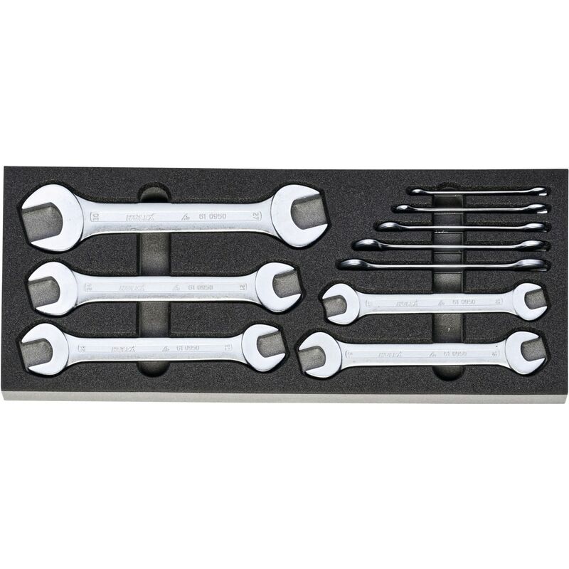 Image of Holex - Set di chiavi a forchetta doppie, Numero degli utensili: