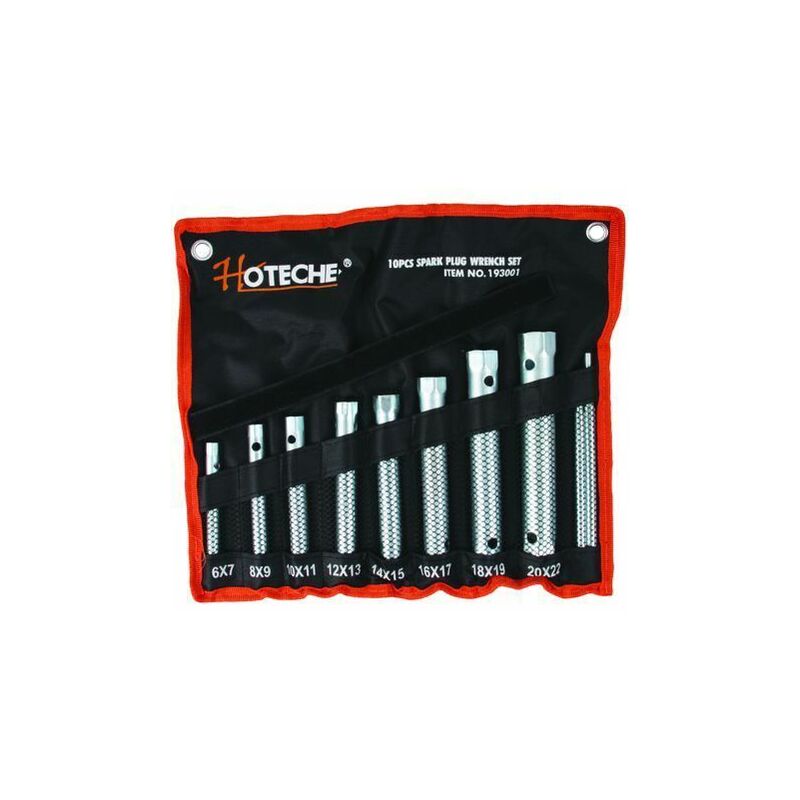 Taniashop - set di chiavi a tubo 10 pezzi 6-22MM