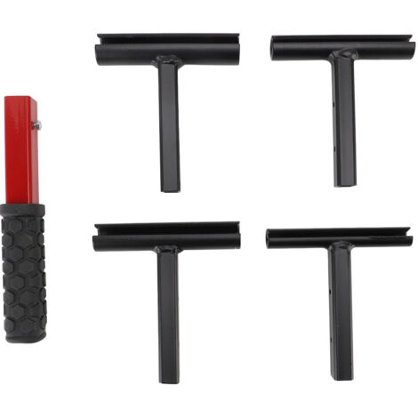 Set di chiavi di regolazione dello spazio delle cerniere 4 in 1 con manico, attrezzi per la riparazione di porte piegate, diametro interno 14 mm 18 mm 23 mm 25 mm