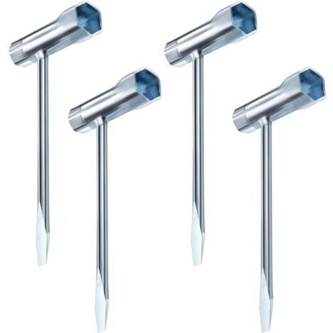 Set di chiavi per motosega (4 misure) - 13/19 mm + cacciavite - Per scooter/tosaerba/decespugliatore