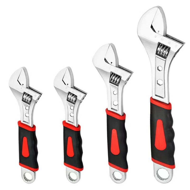 Set di chiavi regolabili Cr-V da 150, 200, 250 mm