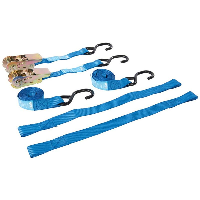 Cinghie di ritenuta per motocicli 4 p.zi Capacità