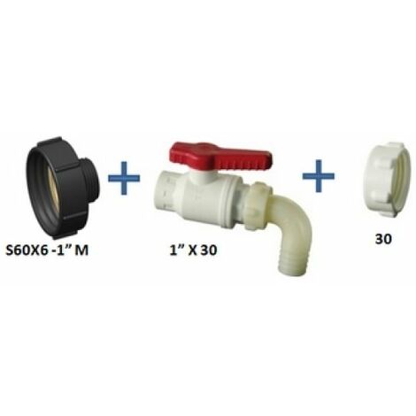 SET DI COLLEGAMENTO A CONTENITORI IBC S60X6X1&quotX30