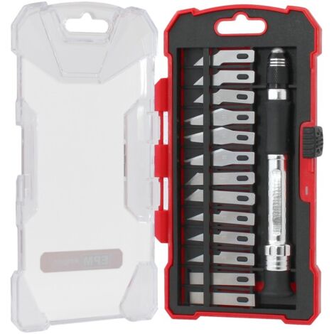 SET DI COLTELLI DI PRECISIONE RED LINE 14 PEZZI - E-400-0440