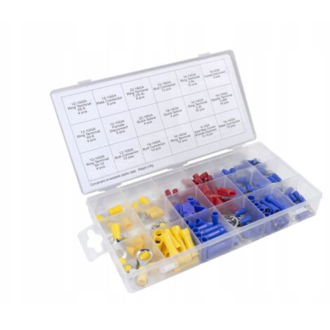 Set di connettori per auto 160 pezzi. Connettori