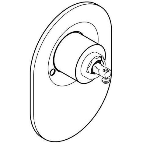 Set di conversione per miscelatore doccia UP chr