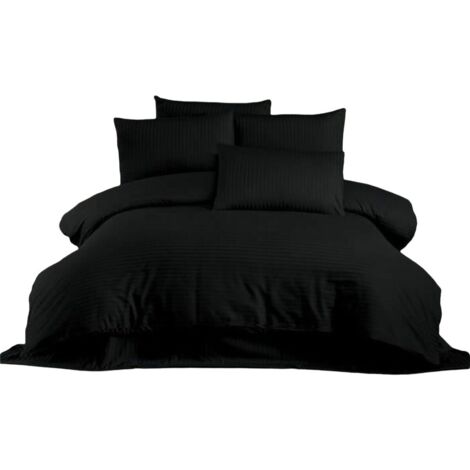 Set di copripiumino Nero Osimano 3 Pezzi