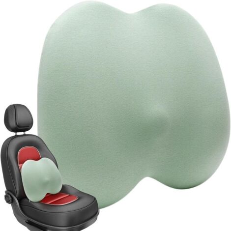 Set di cuscini ergonomici per seduta e schienale, ideale per lunghi periodi di permanenza seduti.