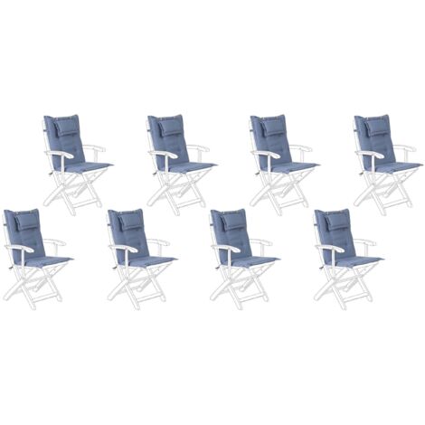 Set di Cuscini Imbottiti per Sedie da Esterno Maui