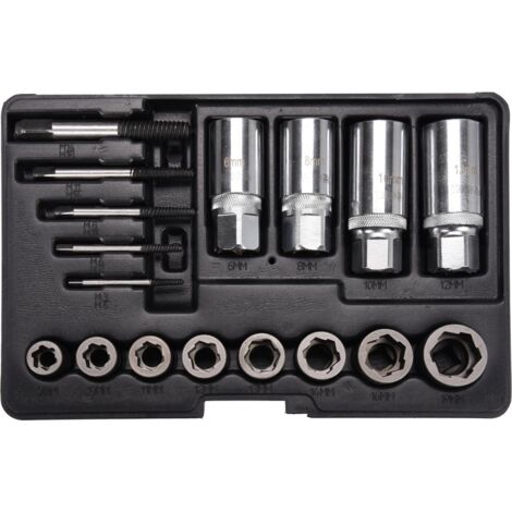 Set di estrattori per bulloni da 17 pezzi - YT-06033