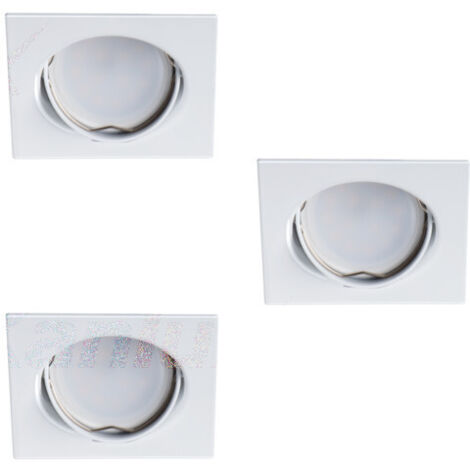 SET DI FARETTI INCASSO COMPLETI DI LAMPADE TRIBIS II L W - KANLUX