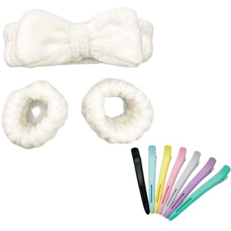 Set di fermagli per capelli e fasce elastiche per capelli, fermagli per acconciature e tagli di capelli, fermagli per capelli senza cuciture per donna con elastici in silicone, prodotti per capelli.