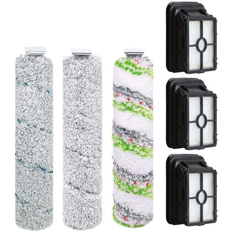 Set di filtri a rullo per Bissell Crosswave Cordless Max 2554a,2590