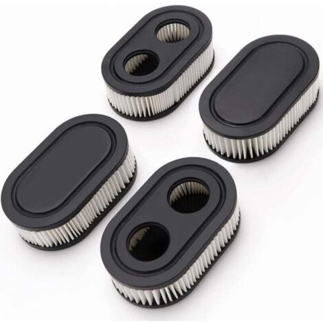 Set di filtri aria per tosaerba da 4 pezzi compatibile con motore Briggs & Stratton 798452 593260