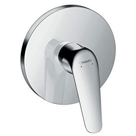 Set di finitura per miscelatore doccia incasso cromato