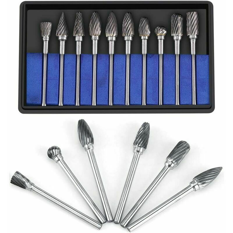 Set di frese in metallo duro Lime rotanti in