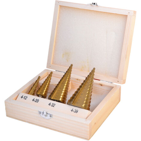 SET DI FRESE PER GRADINI 4 pz. /4-39 mm