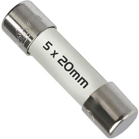 Set di fusibili in ceramica - 5 x 20 mm - 500 mA e 10 A - 600 V