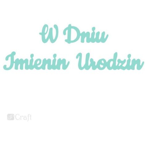 Set di fustelle con scritte per compleanno, onomastico • dpCraft