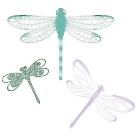 Set di fustelle Libellula, 3 pezzi • dpCraft